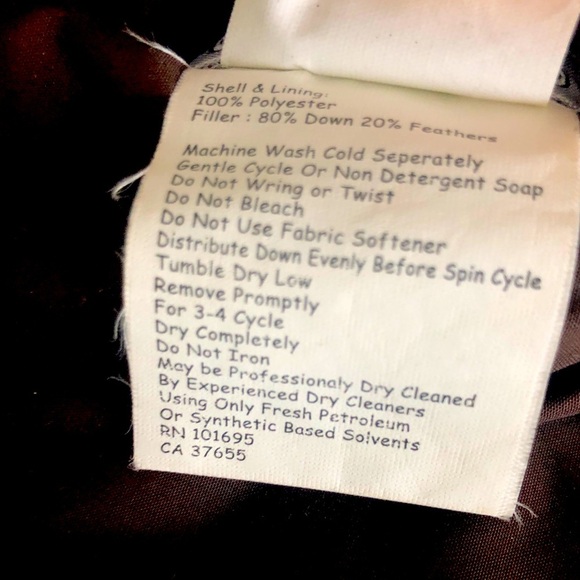 One Kid Goose Down Reversible Colors Brown & Deep Khaki Green Boys Sz. 7 - Picture 3 of 4